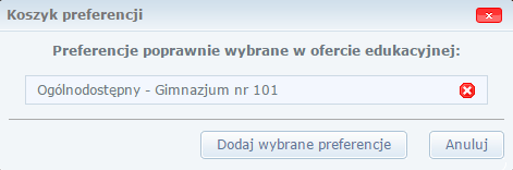 Rejestracja kandydata przez rodzica/ opiekuna prawnego W przypadku chęci zmiany decyzji, należy wybrać opcję Zaloguj się, wprowadzić login i hasło uzyskane podczas rejestracji.