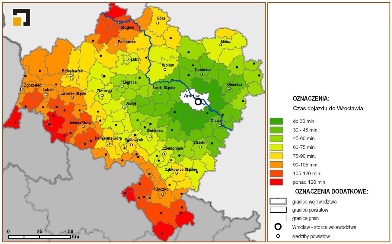 ZACHODNI OBSZAR INTEGRACJI OI w obowiązującym PZPWD Perspektywa 2020