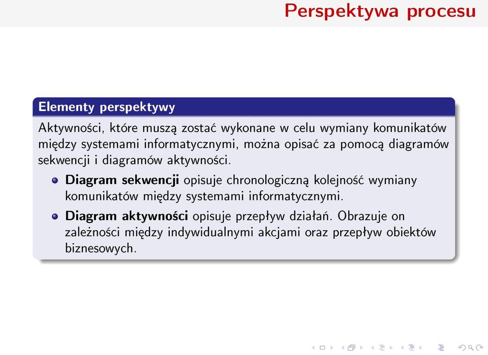 Diagram sekwencji opisuje chronologiczn kolejno± wymiany komunikatów mi dzy systemami informatycznymi.