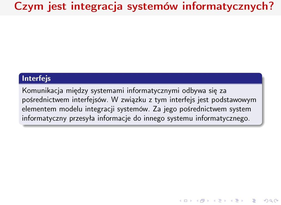 po±rednictwem interfejsów.