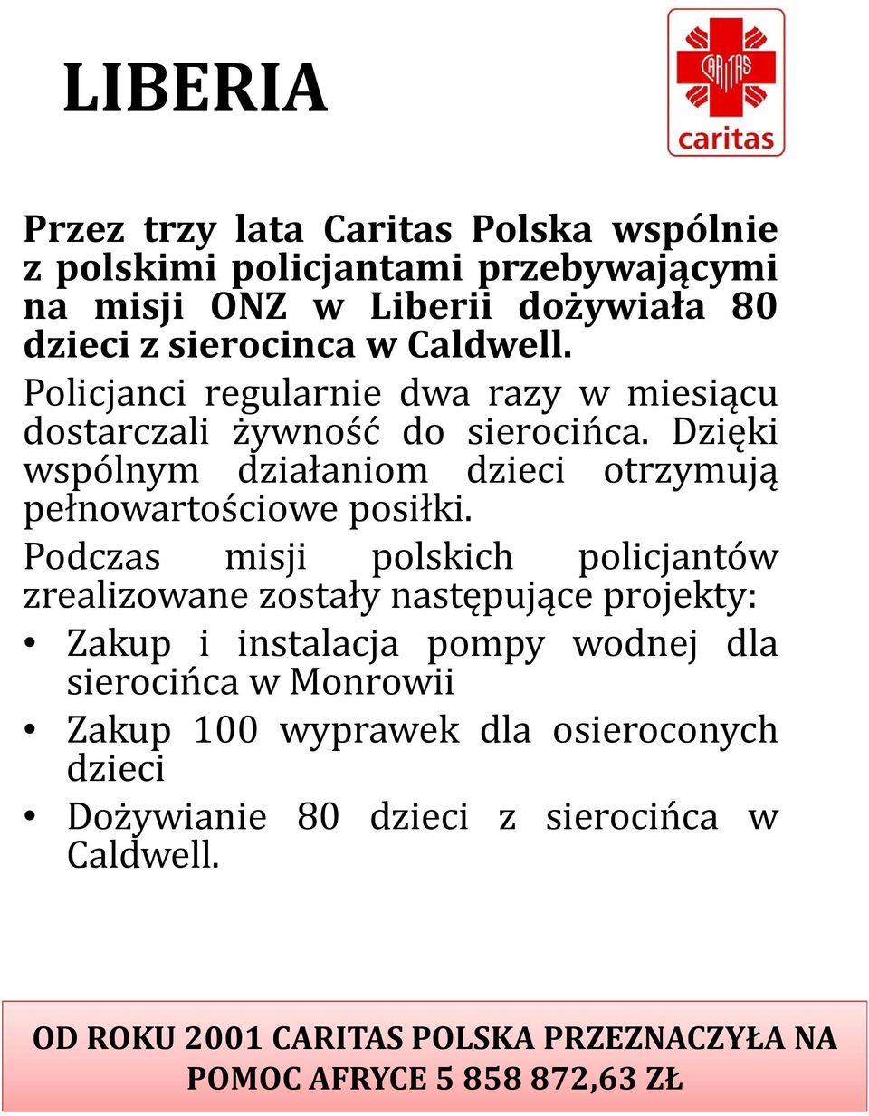 Dzięki wspólnym działaniom dzieci otrzymują pełnowartościowe posiłki.