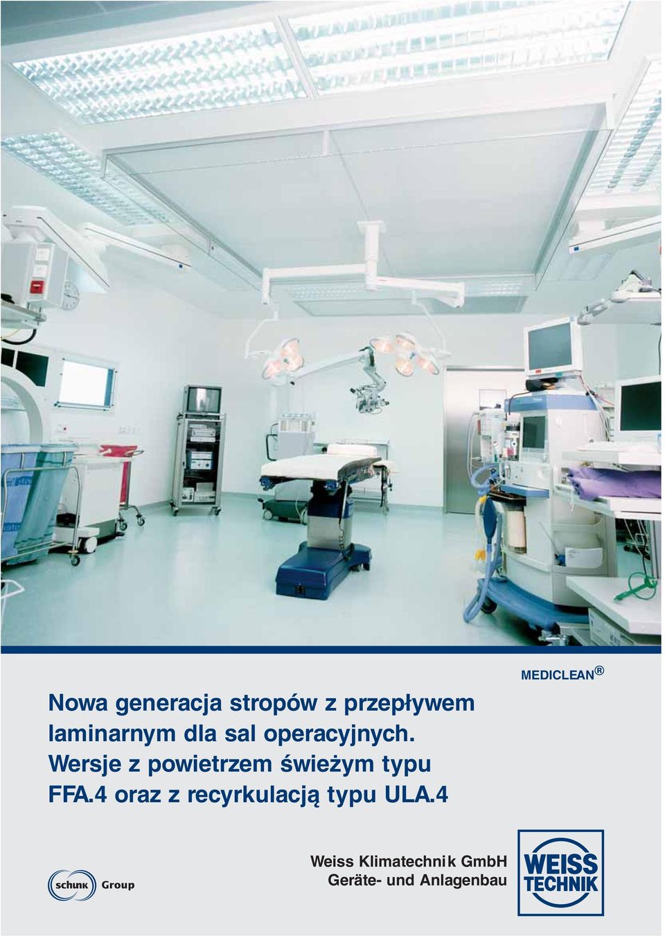 Wersje z powietrzem świeżym typu FFA.