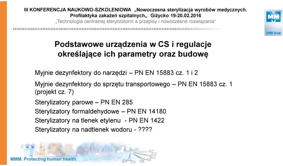 1 i 2 Myjnie dezynfektory do sprzętu transportowego PN EN 15883 cz. 1 (projekt cz.