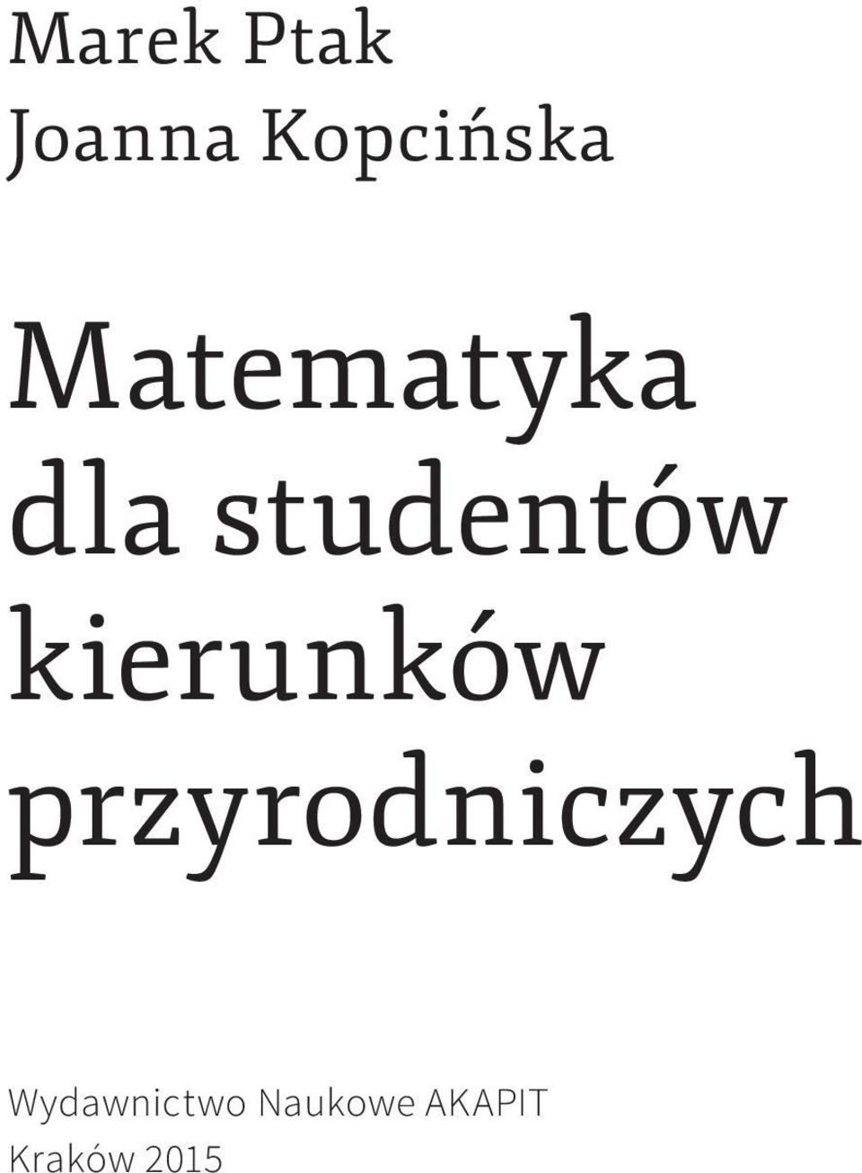 kierunków przyrodniczych