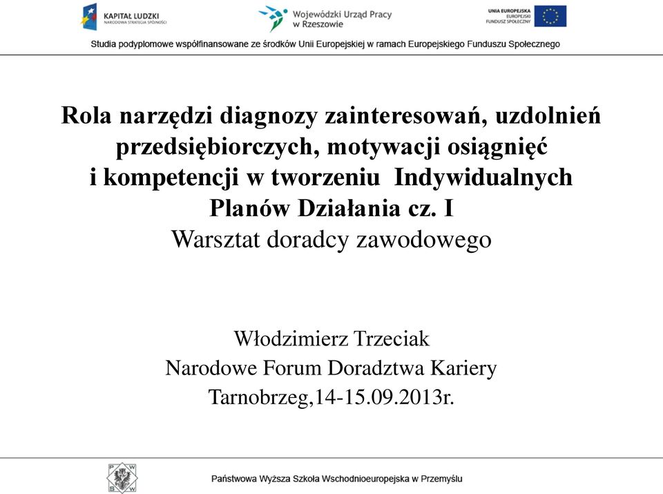 Indywidualnych Planów Działania cz.