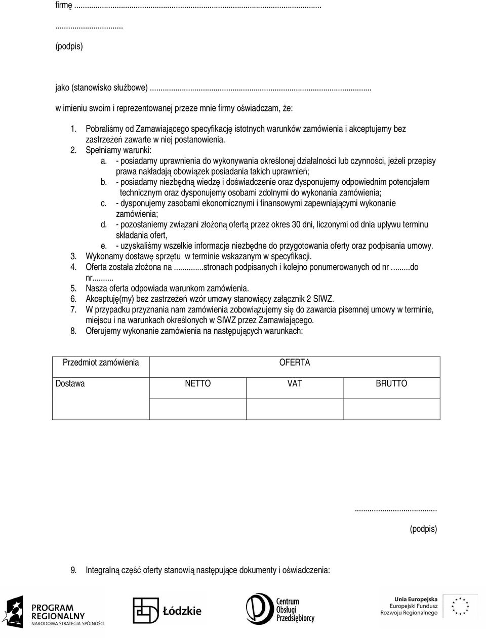 - posiadamy uprawnienia do wykonywania określonej działalności lub czynności, jeżeli przepisy prawa nakładają obowiązek posiadania takich uprawnień; b.
