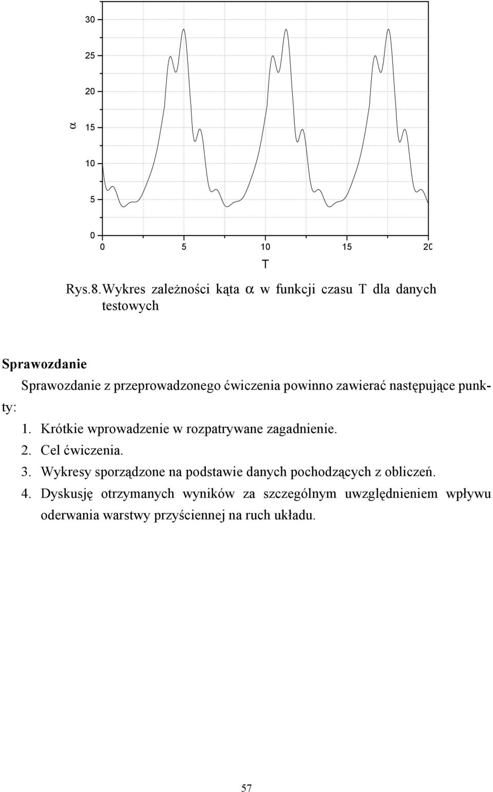 ćwiczenia powinno zawierać następujące punkty: 1. Krótkie wprowadzenie w rozpatrywane zagadnienie. 2.