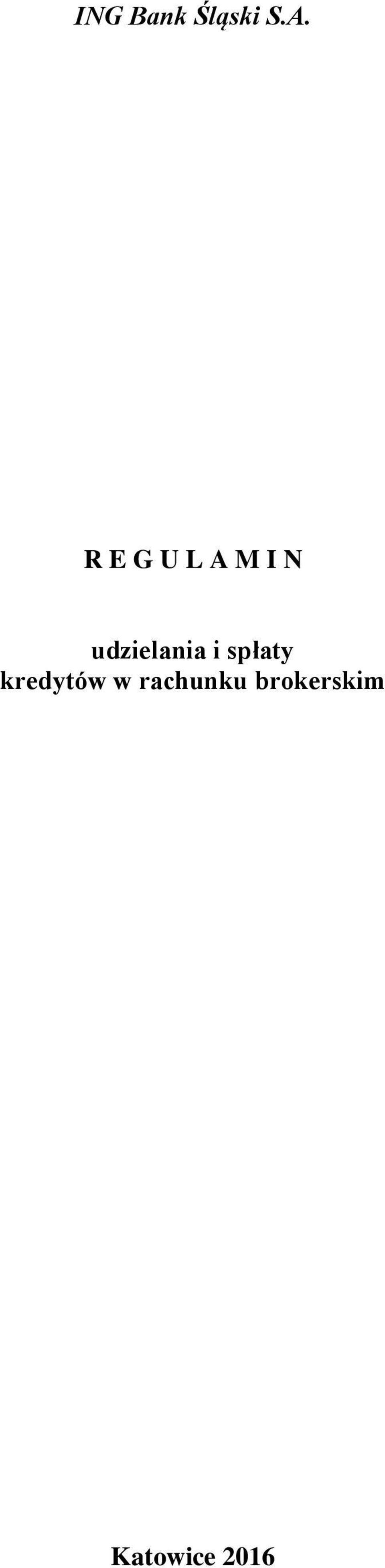 udzielania i spłaty