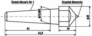 OBCIĄGACZE DIAMENTOWE JEDNOZIARNISTE NIESZLIFOWANE serii M1010, M1020, M1030, M1040 Wielkość ziarna Kod produktu Regeneracja EXTREME Seria CRYSTAL M1010 ct / kr 0,25 M1010-0,25 0,35 M1010-0,35 0,50