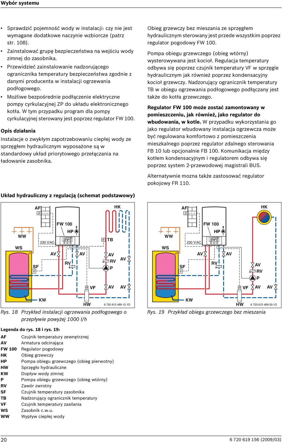 Możliwe bezpośrednie podłączenie elektryczne pompy cyrkulacyjnej ZP do układu elektronicznego kotła. W tym przypadku program dla pompy cyrkulacyjnej sterowany jest poprzez regulator FW 100.