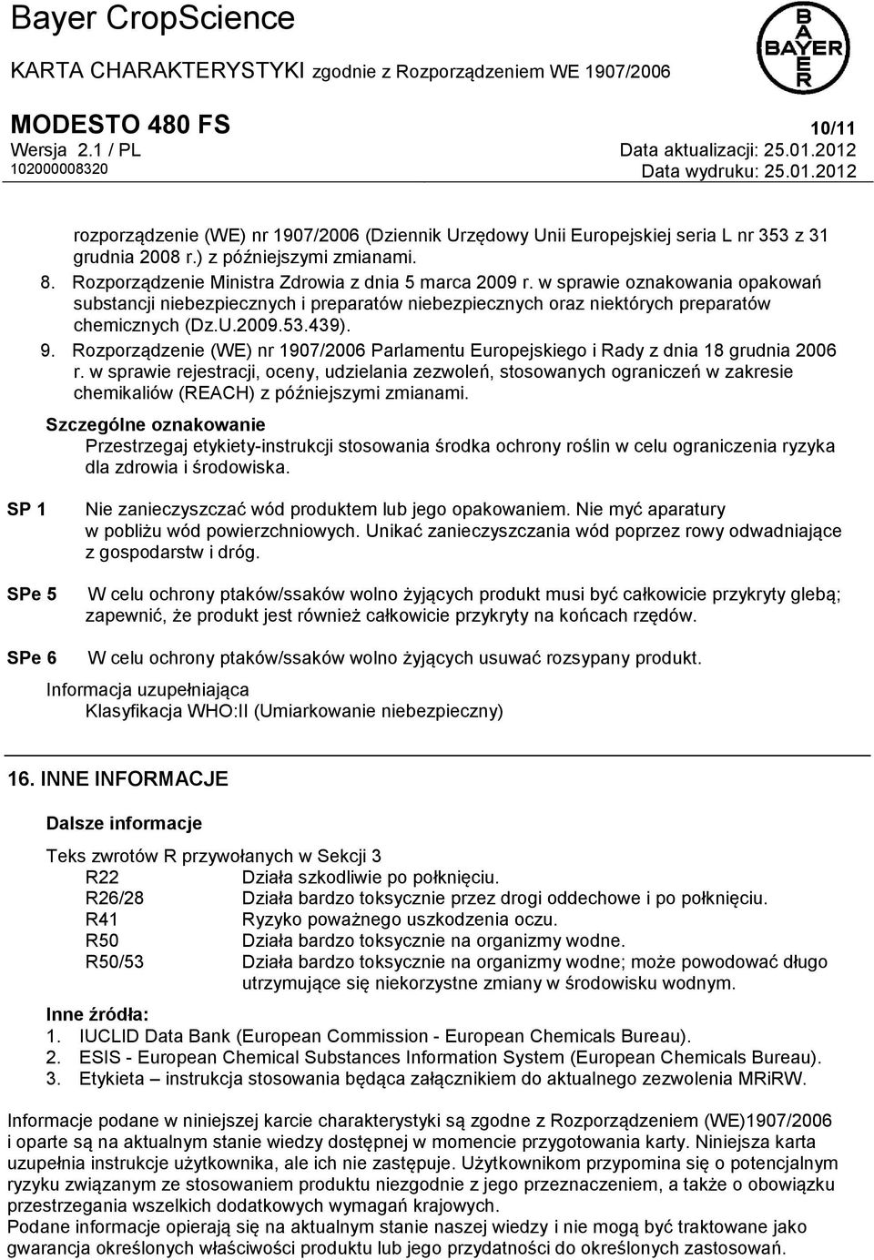 9. Rozporządzenie (WE) nr 1907/2006 Parlamentu Europejskiego i Rady z dnia 18 grudnia 2006 r.