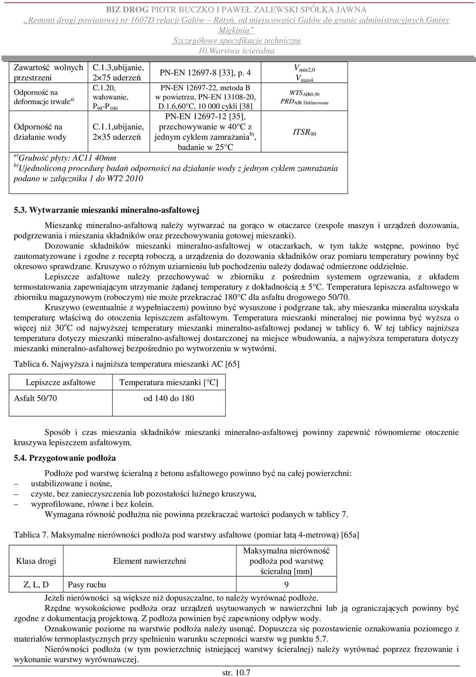 697-22, metoda B w powietrzu, PN-EN 13