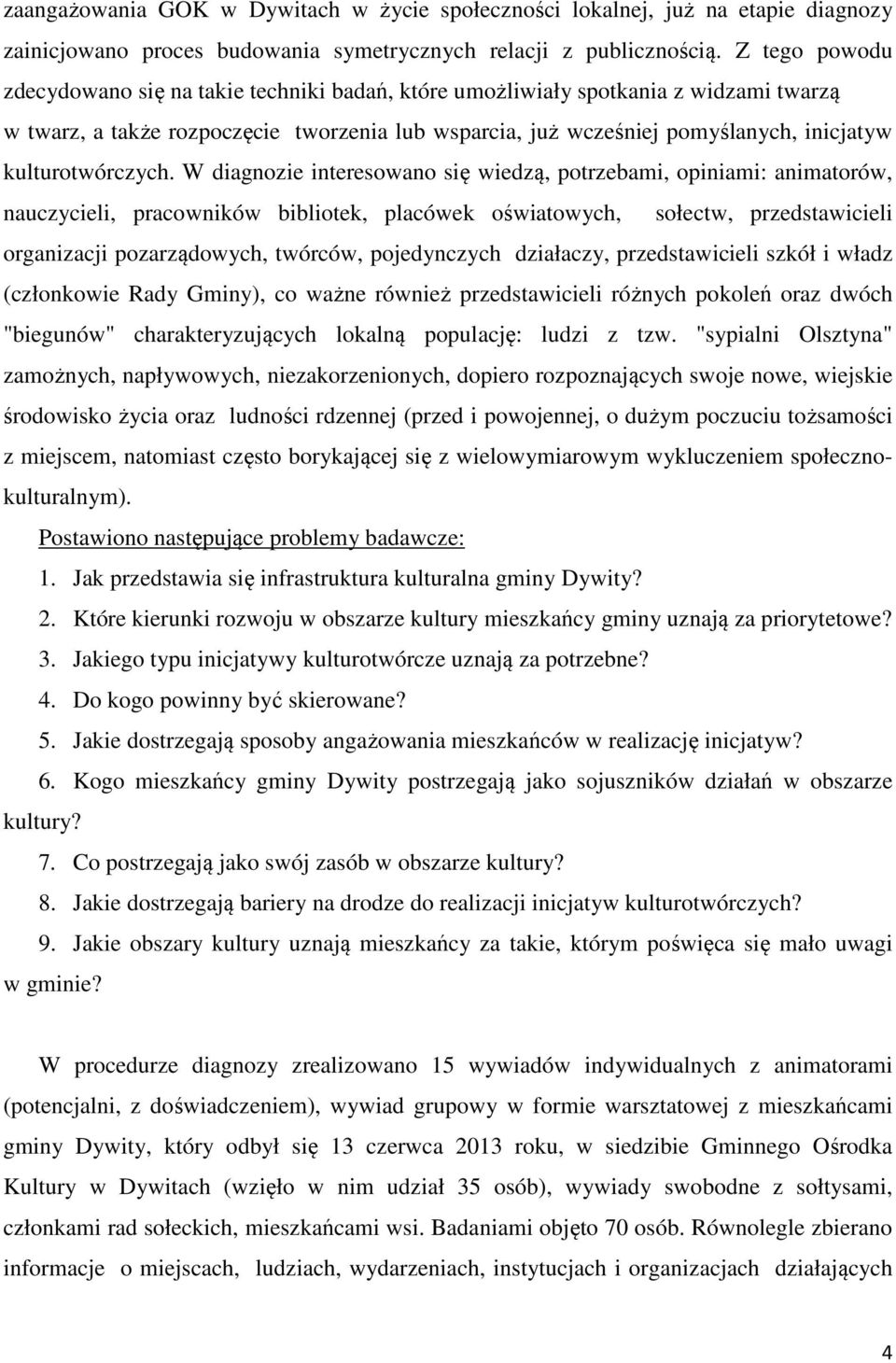 kulturotwórczych.