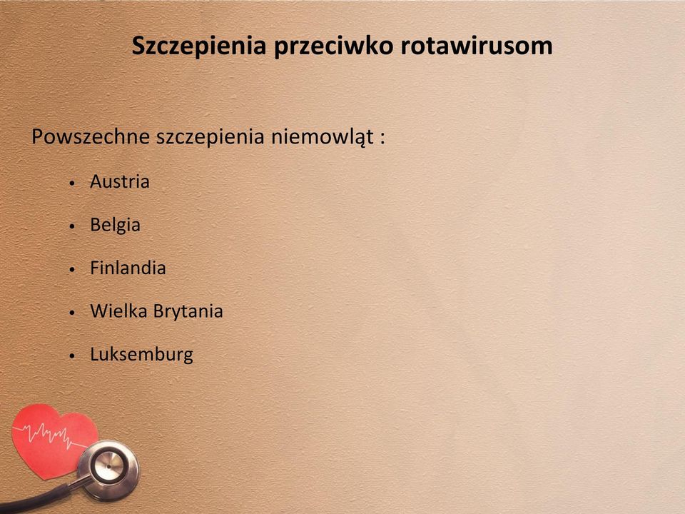 szczepienia niemowląt :