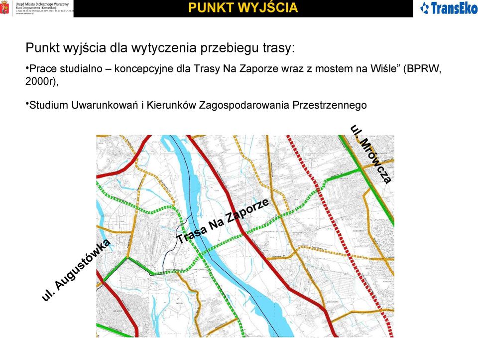 (BPRW, 2000r), Studium Uwarunkowań i Kierunków Zagospodarowania