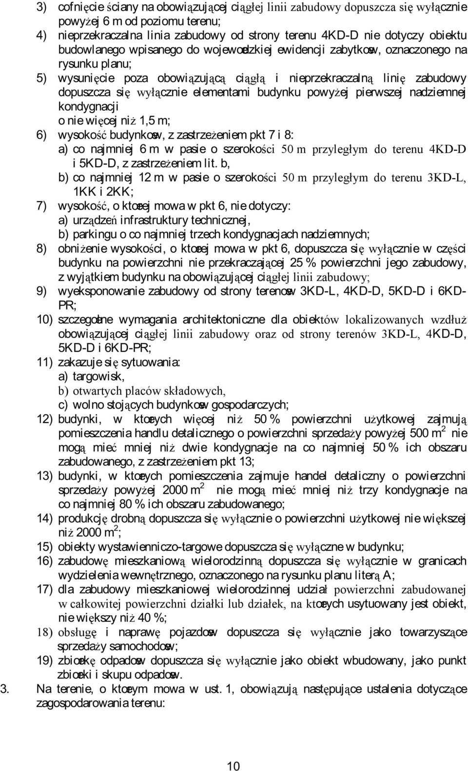 ëõüóüô»»²»³ ò ¾ô ¾ ½± ² ³²» ïî ³» ±» ±µ± ci 50 m przyległym do terenu 3KD-L, ïõõ îõõå é ±µ± ô ± µ &» ³± µ êô ²» ¼± ½ æ «¼» ²º «µ ½ ² ½ ²» ô ¾ µ ²¹«± ½± ² ³²»»½ µ±²¼ ¹² ½ ½ ² ¼»³² ½ å è ±¾²»²» ±µ± ½ ô