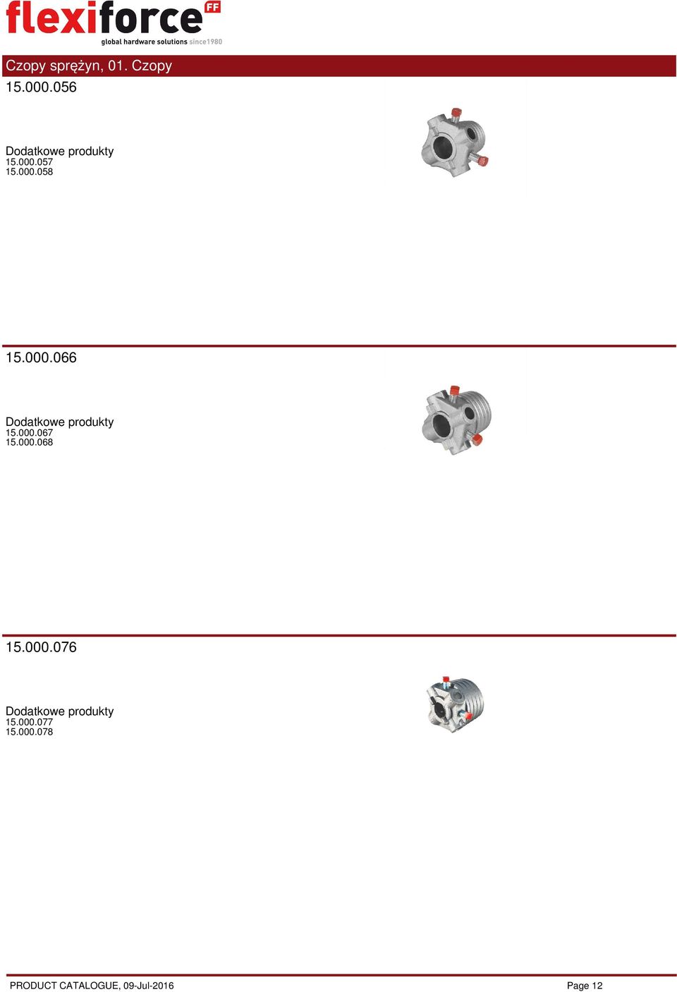 000.066 Dodatkowe produkty 15.000.067 15.000.068 15.