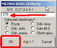 Korzystając z palety Rysujemy granicę zewnętrzną z rastra.