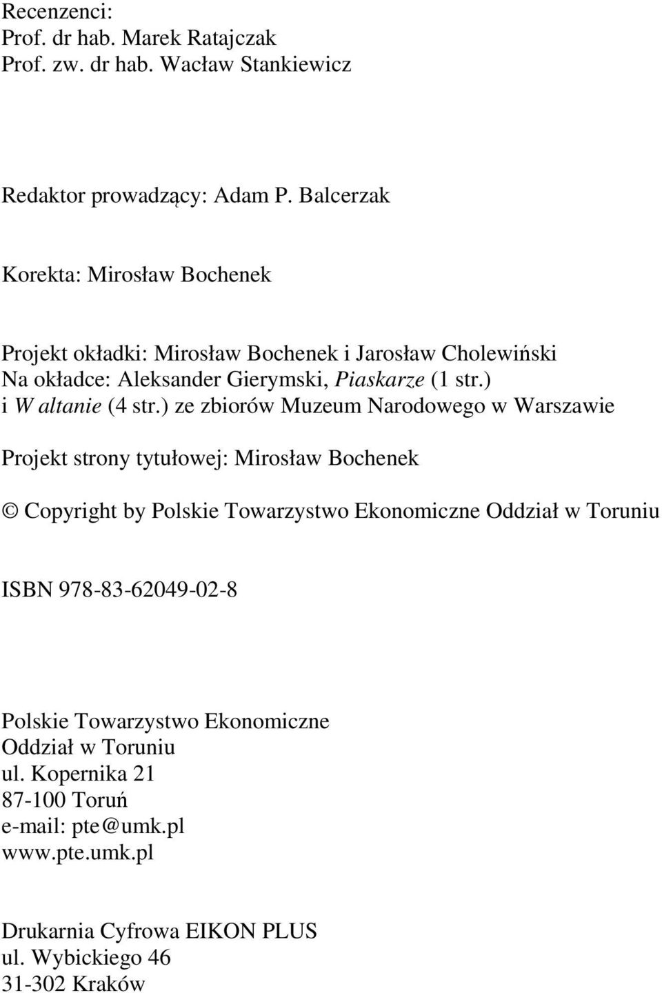 ) i W altanie (4 str.