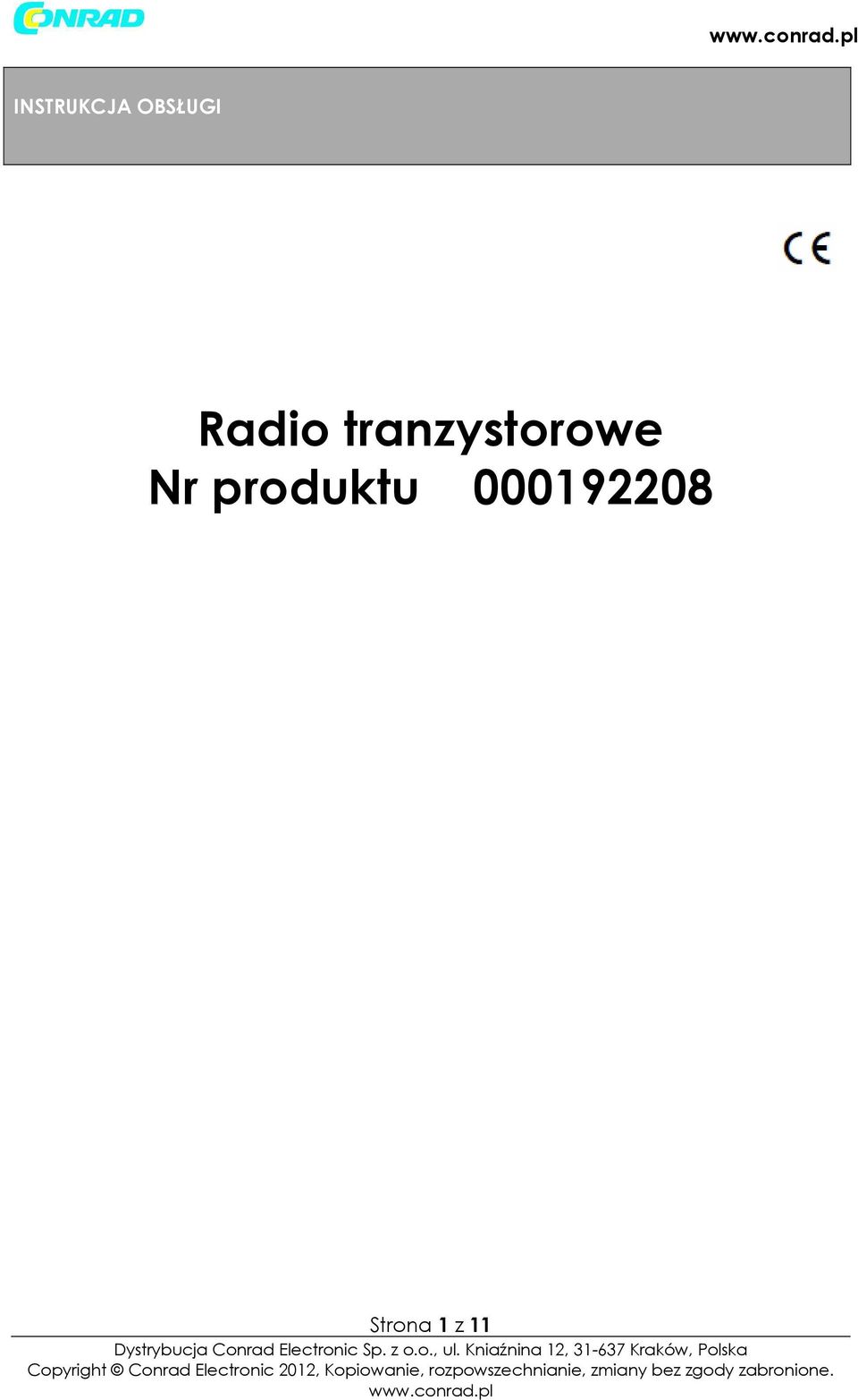 tranzystorowe Nr