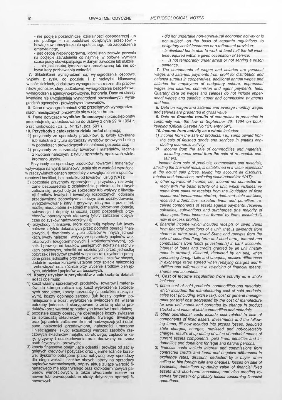 nie jest osobą tymczasowo aresztowaną lub nie odbywa kary pozbawienia wolności. 7.