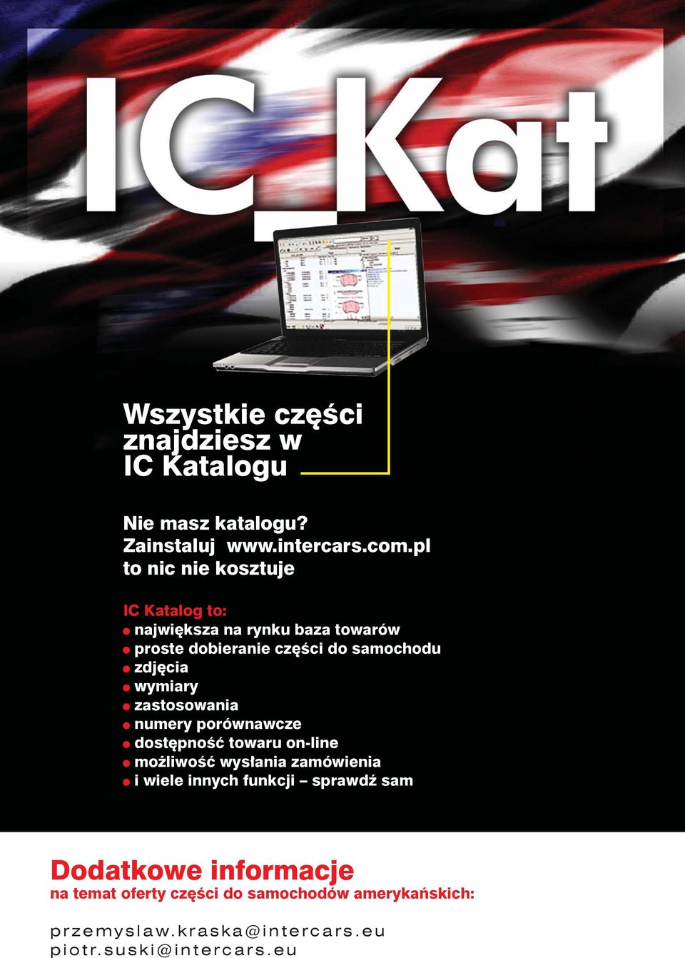 wymiary zastosowania numery porównawcze dostępność towaru on-line możliwość wysłania zamówienia i wiele innych