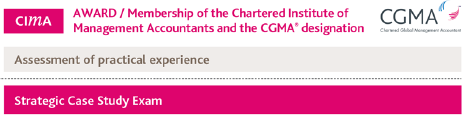 Chartered Global Management Accountant (ACMA, CGMA) Informacje o wymogach practical experience