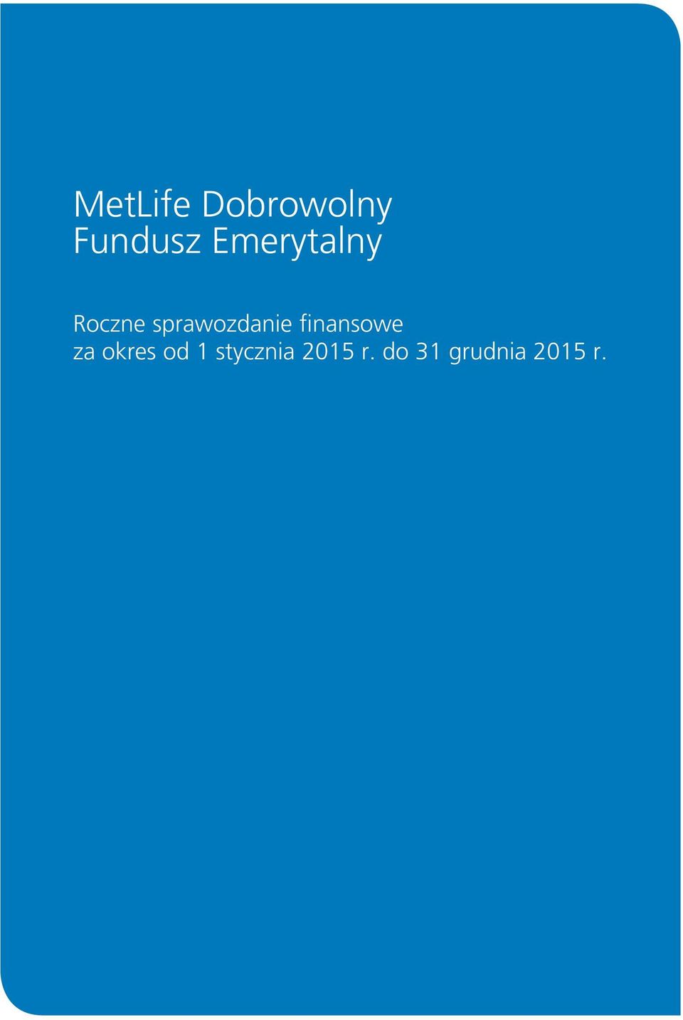 sprawozdanie finansowe za