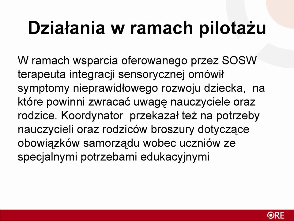 uwagę nauczyciele oraz rodzice.