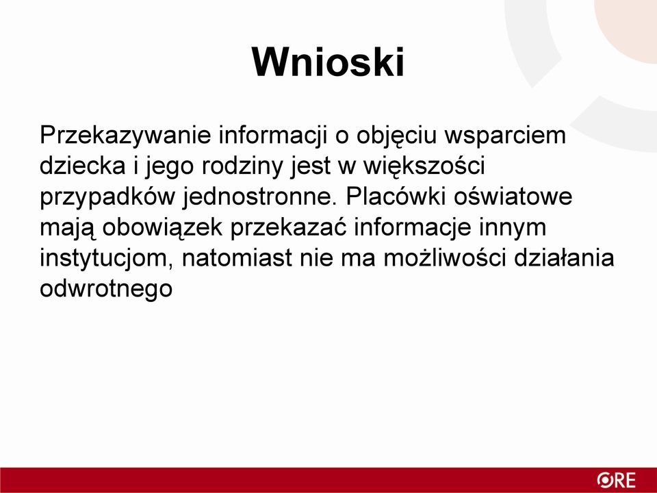 Placówki oświatowe mają obowiązek przekazać informacje innym