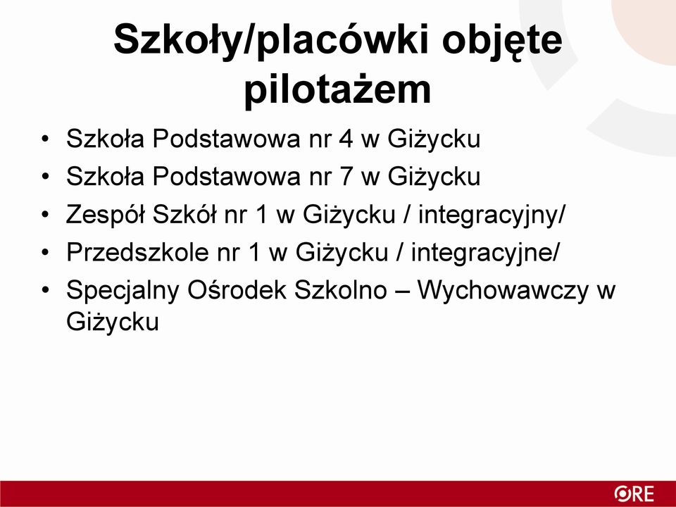 w Giżycku / integracyjny/ Przedszkole nr 1 w Giżycku /