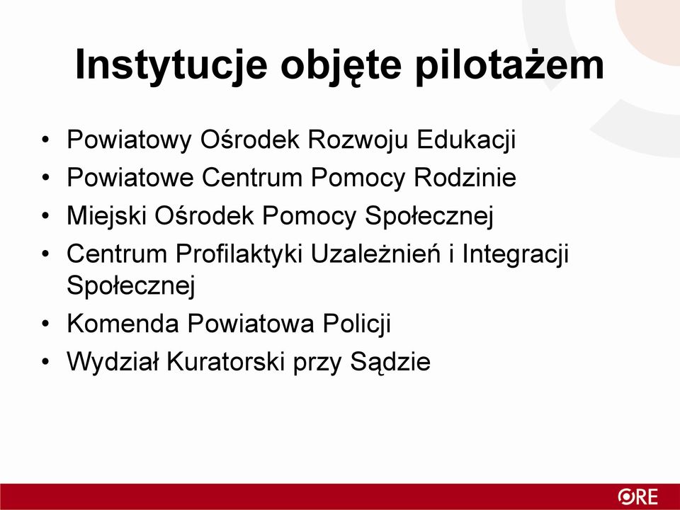 Pomocy Społecznej Centrum Profilaktyki Uzależnień i