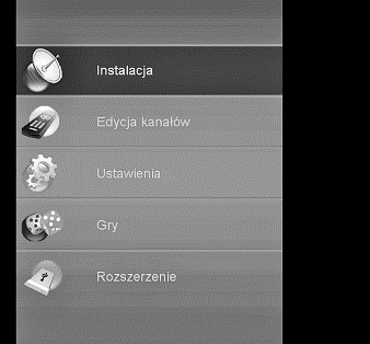 Programowanie kanałów Uwaga: Warunkiem prawidłowego odbioru programów telewizyjny i radiowych jest odpowiednie dobranie anteny do miejsca instalacji oraz jej precyzyjne ustawienie.