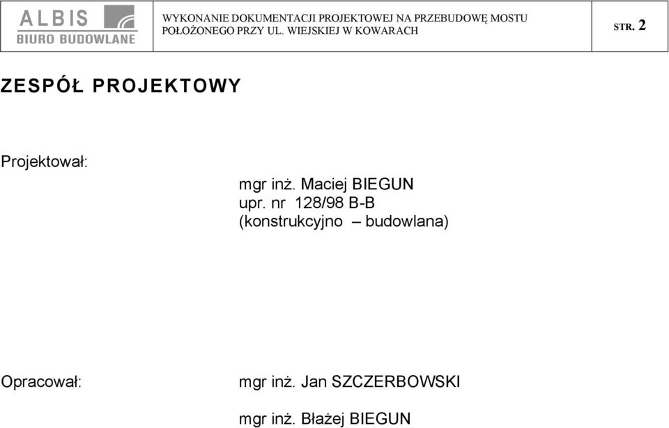 nr 128/98 B-B (konstrukcyjno budowlana)