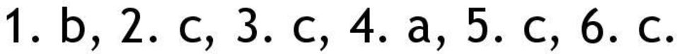 4. a, 5.