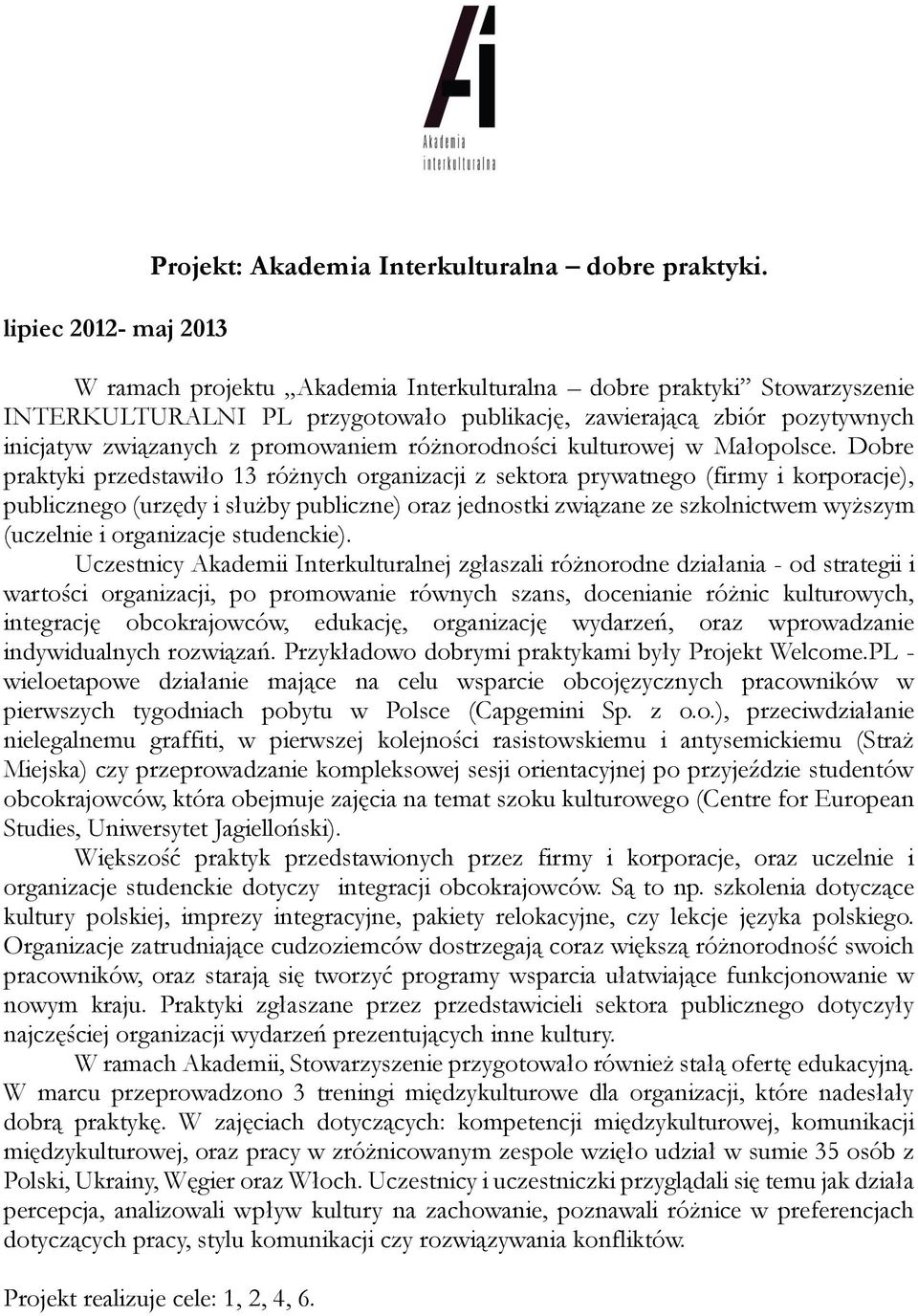 kulturowej w Małopolsce.