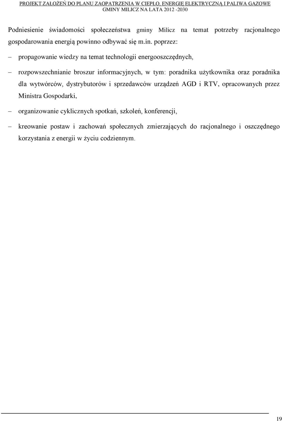 o odbywać się m.in.