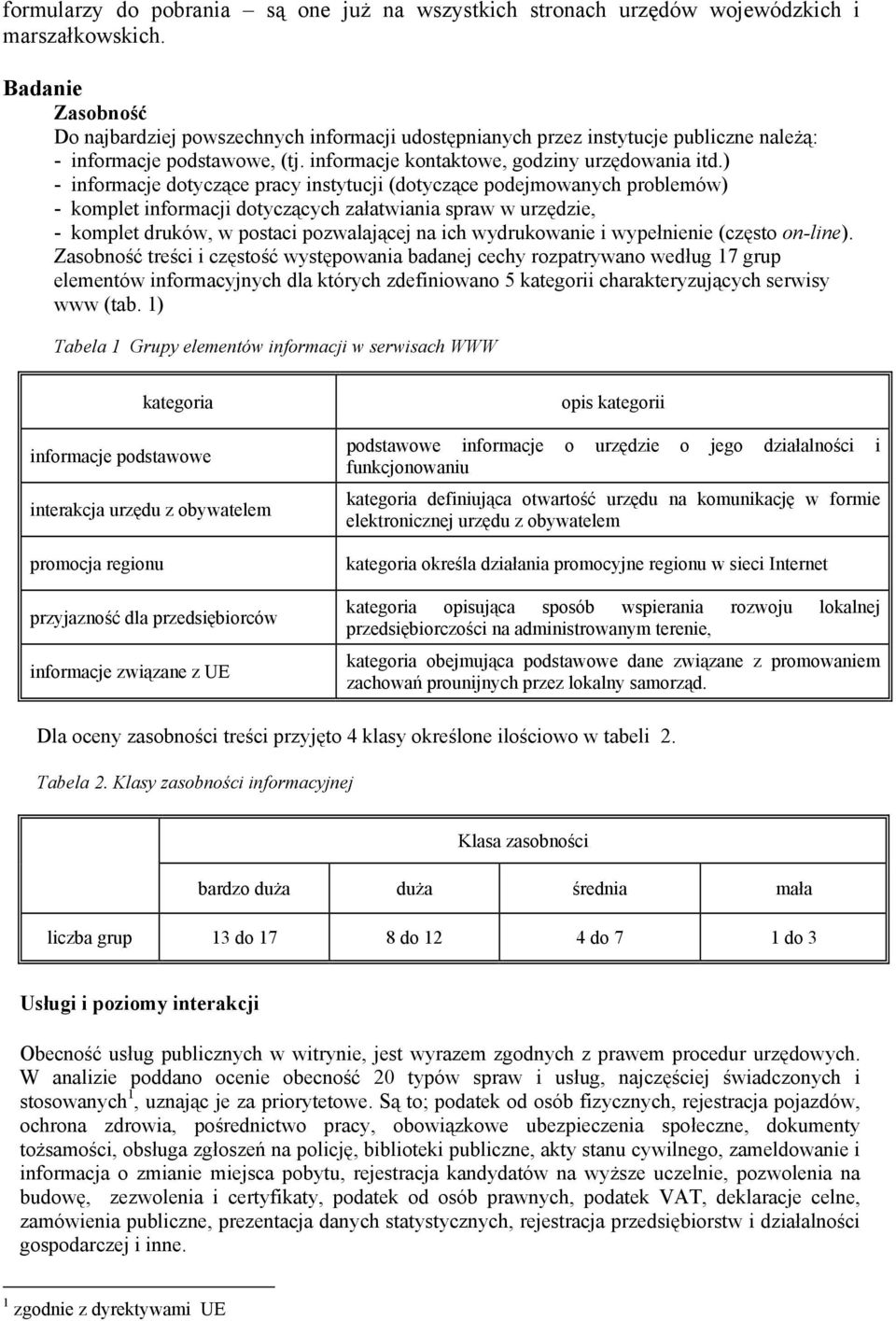 ) - informacje dotyczące pracy instytucji (dotyczące podejmowanych problemów) - komplet informacji dotyczących załatwiania spraw w urzędzie, - komplet druków, w postaci pozwalającej na ich