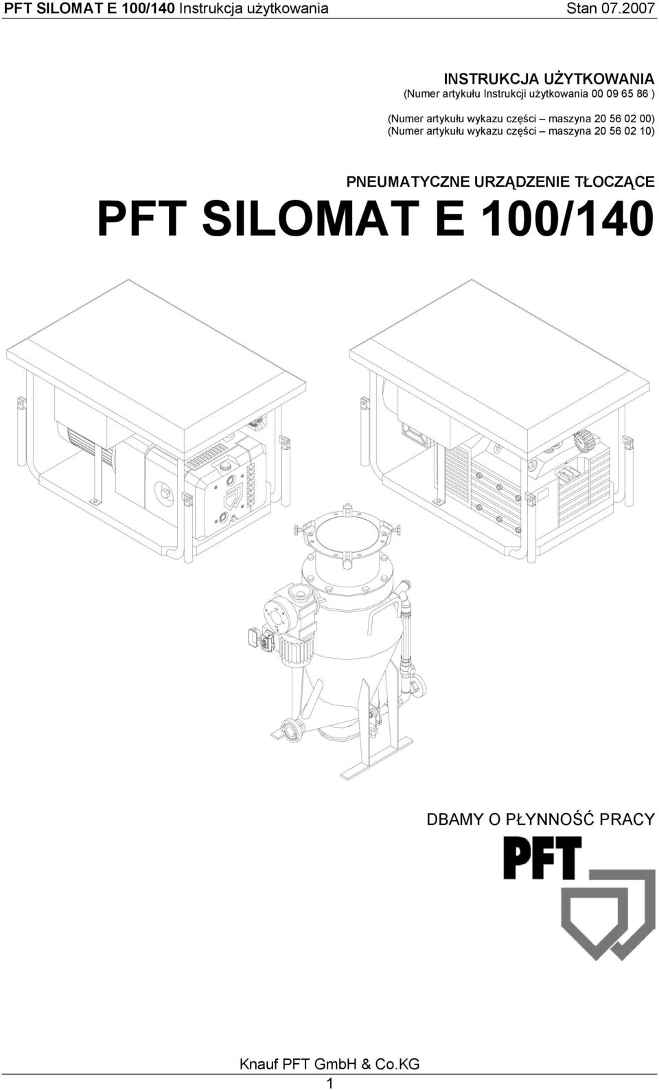 (Numer artykułu wykazu części maszyna 20 56 02 10) PNEUMATYCZNE
