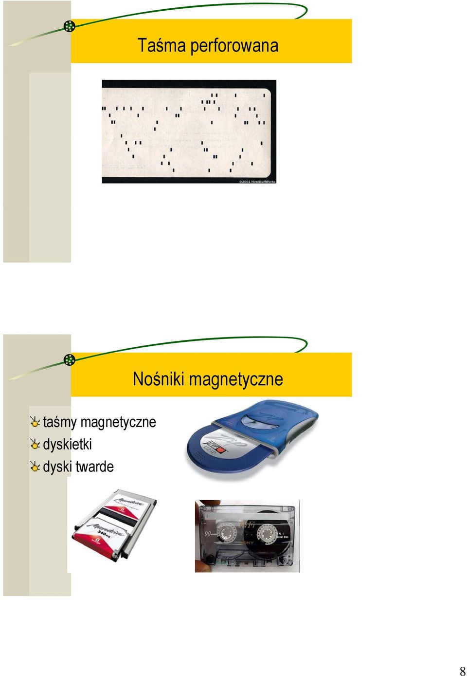 taśmy magnetyczne