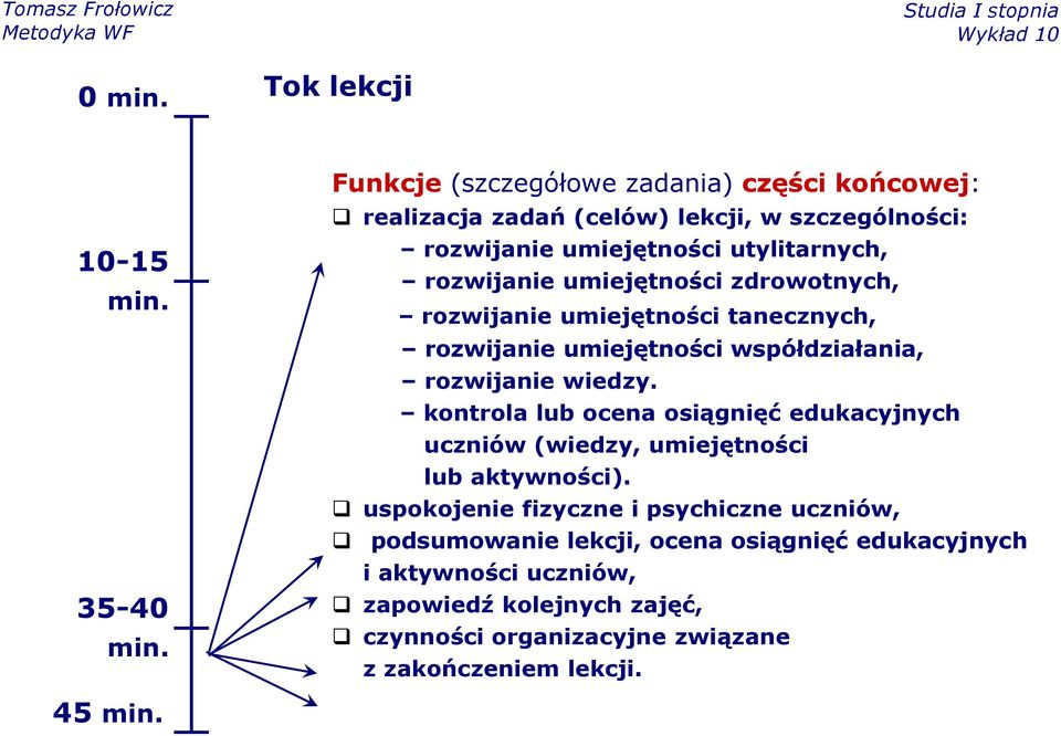 umiejętności zdrowotnych, rozwijanie umiejętności tanecznych, rozwijanie umiejętności współdziałania, rozwijanie wiedzy.