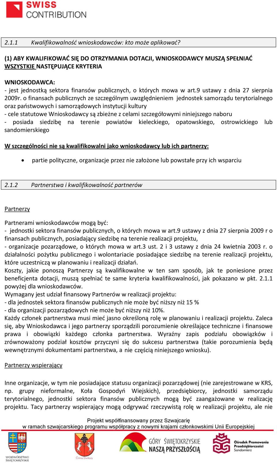 9 ustawy z dnia 27 sierpnia 2009r.