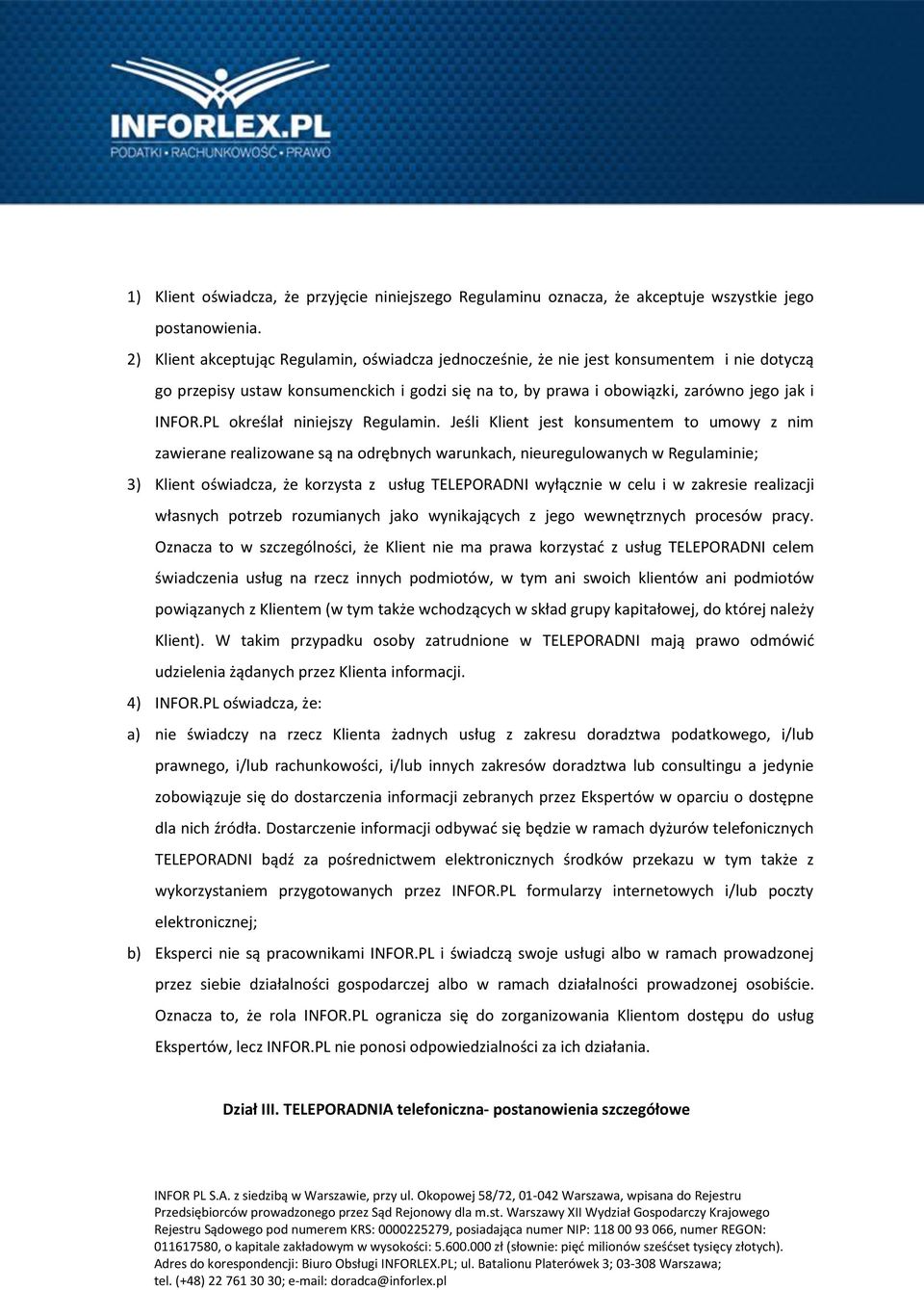 PL określał niniejszy Regulamin.