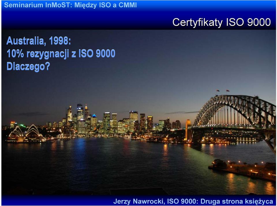 ISO 9000 Dlaczego?