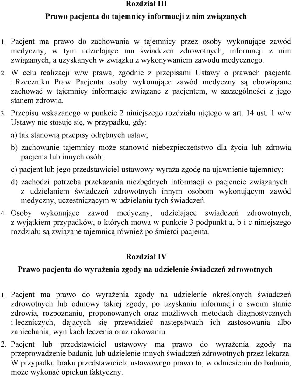 medycznego. 2.