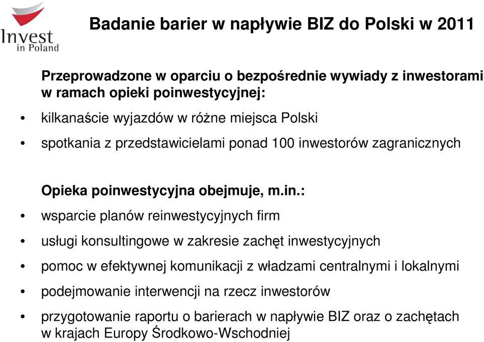 estorów zagranicznych Opieka poinw