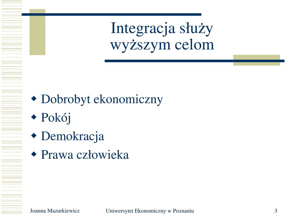 Demokracja Prawa człowieka Joanna