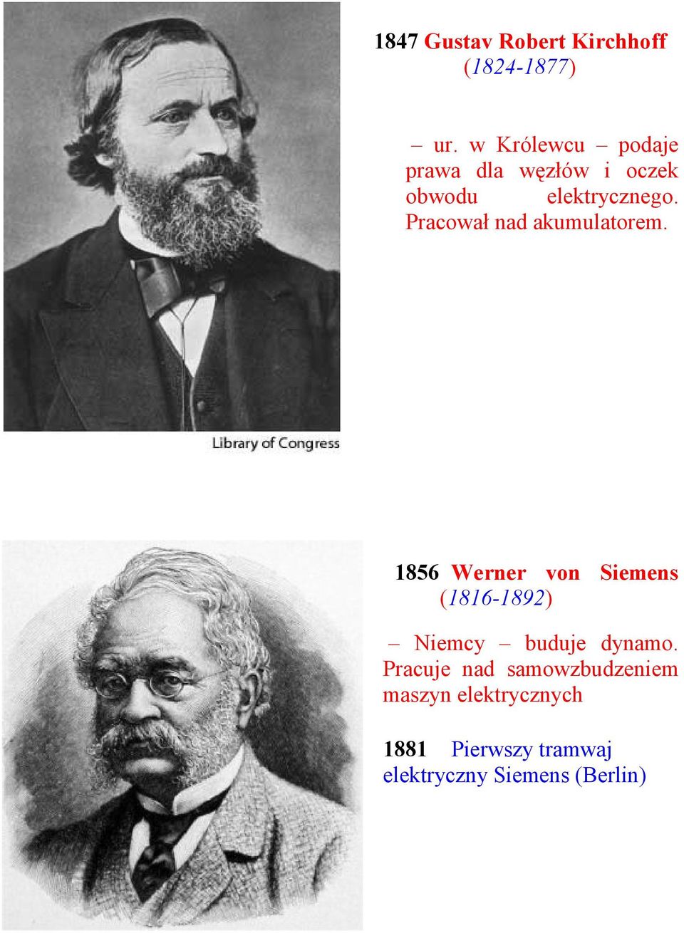 Pracował nad akumulatorem.