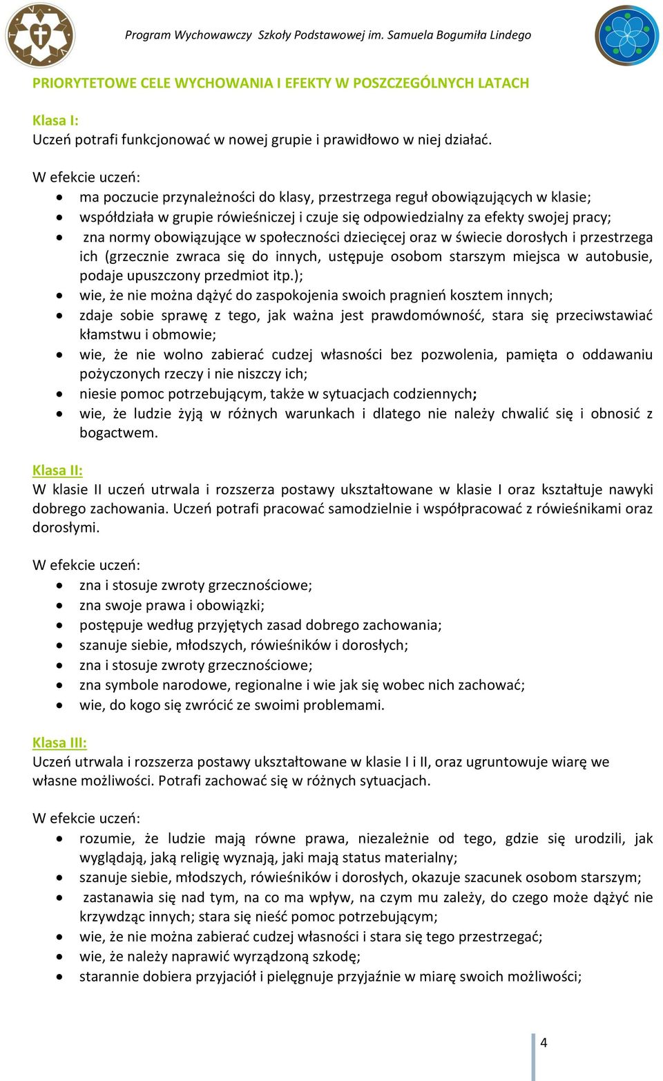 obowiązujące w społeczności dziecięcej oraz w świecie dorosłych i przestrzega ich (grzecznie zwraca się do innych, ustępuje osobom starszym miejsca w autobusie, podaje upuszczony przedmiot itp.
