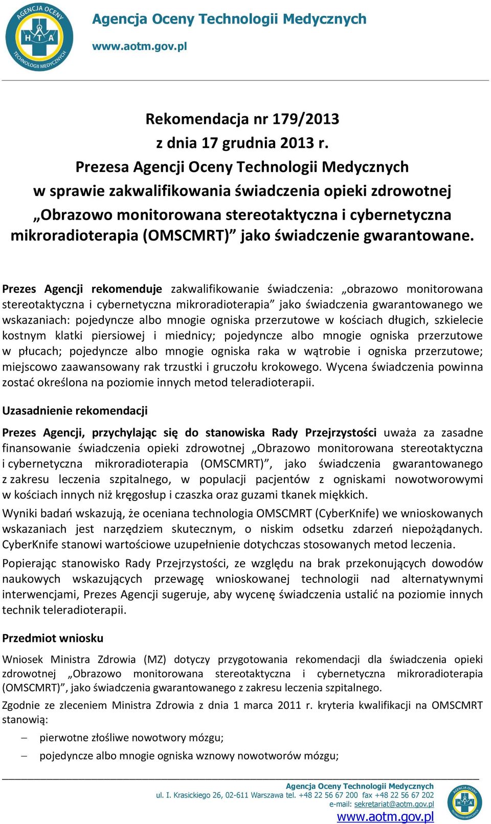 świadczenie gwarantowane.